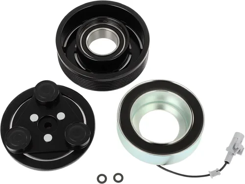 Vista 12 de cciyu Embrague del compresor de aire acondicionado 1993-1997 para Ford E-350 Econoline 7.3L 1993-1997 para Ford E-350 Econoline Club Wagon 7.3L