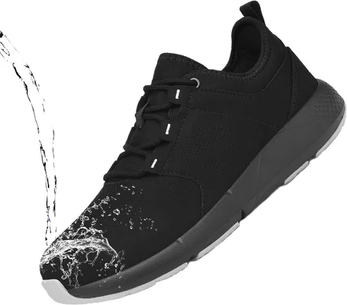 Vista 25 de ulogu Zapatos de senderismo impermeables para hombres y mujeres, cómodos, ligeros, antideslizantes, para caminar todo el día, para trabajar y caminar