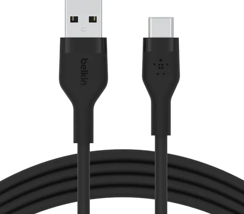 Vista 11 de Belkin BoostCharge Pro Flex Cable trenzado USB-C a USB-A (1M/3.3FT) Certificado USB-IF, cable de carga rápida para iPhone 17, iPhone 17 Pro, iPad