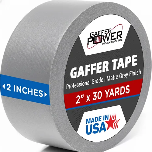 Vista 15 de Gaffer Power - Cinta adhesiva que brilla en la oscuridad, 1 pulgada x 15 pies, fabricada en Estados Unidos Brillan en la oscuridad