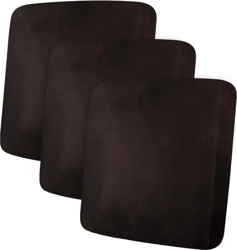 Vista 140 de ANARACHON Fundas de cojín de sofá con aspecto de cuero, juego de fundas de asiento de sofá, protector de muebles para sillón seccional, sofá biplaza
