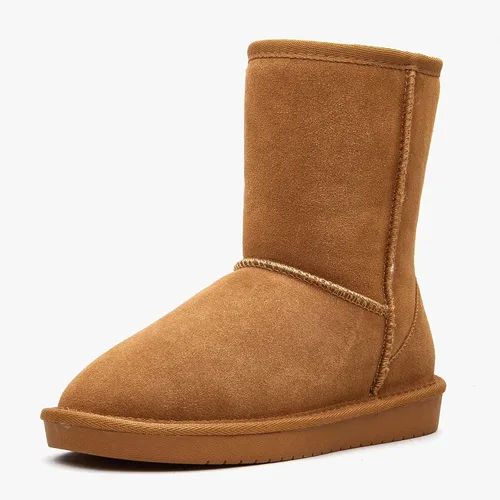 Vista 2 de Weestep Botas de nieve clásicas de piel sintética con forro de piel sintética para mujer