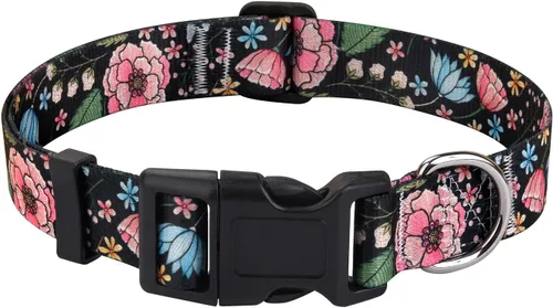 Vista 13 de Collar para Perros para Perros Pequeños y Gatos, Collar Suave y Cómodo para Mascotas para Perros Pequeños, Medianos y Grandes, Patrón Geométrico
