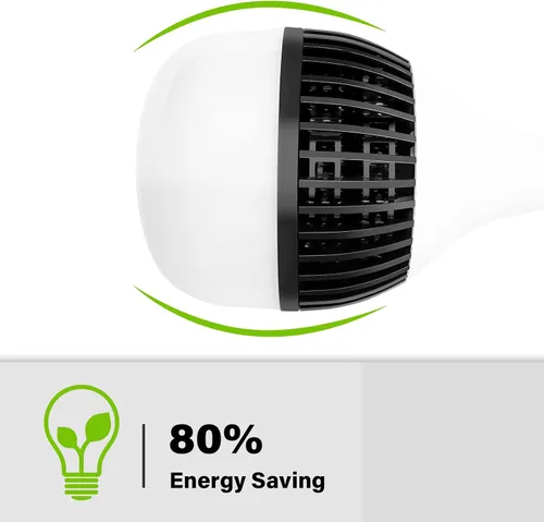 Vista 2 de HPUSN Aparato de difusión de luz de bombilla LED de 60W adaptado para su uso en fotografía