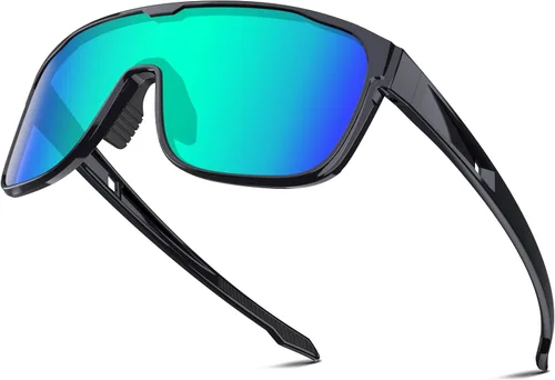 Vista 17 de Gafas de sol deportivas polarizadas para hombres y mujeres, jóvenes, béisbol, correr, ciclismo, conducción, pesca, tenis, golf, motor TAC UV400 TR90
