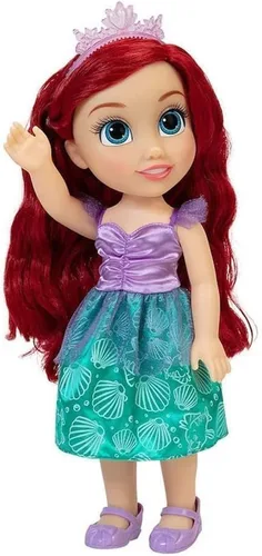 Vista 2 de Muñeca Ariel de la princesa de Disney, muñeca de princesa Ariel My Friend, muñeca de princesa Ariel de la Sirenita, fácil de vestir y complementar