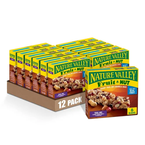 Vista 11 de Nature Valley Barras de granola de frutas y nueces, cereza de chocolate oscuro, 6 unidades, 7.4 onzas