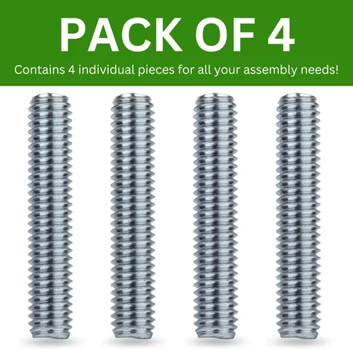Vista 3 de Spare Hardware Parts Tornillo roscado para litera (repuesto para pieza IKEA #100013/100014) (paquete de 4)