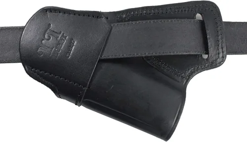 Vista 3 de Funda de Pistola de Cuero Artesanal Premium SOB (Small of Back)