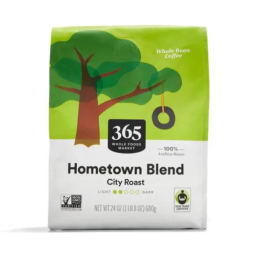 Vista 6 de 365 By Whole Foods Market, Café molido Pleasant Morning Buzz, 10 onzas (283 g)
