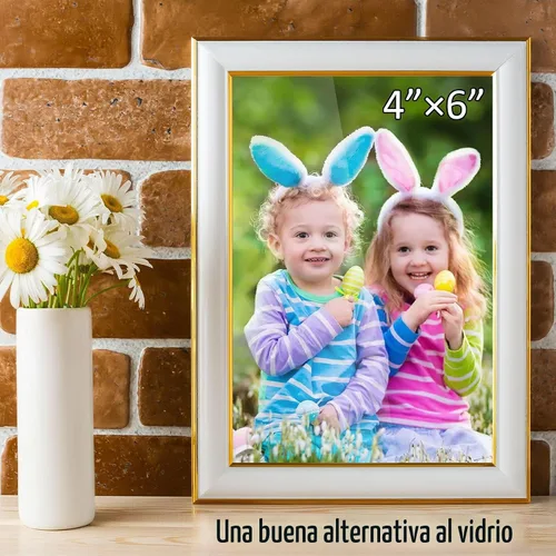 Vista 5 de Queekay Paquete de 20 Láminas de Acrílico Transparente de 4" x 6" Paneles de Plástico Fundido Transparente con Papel Protector para Proyectos