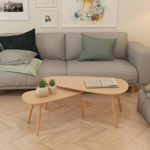 Vista 3 de Mesa de centro de estilo moderno, mesa de sala de estar, mesa de sofá, mesa de cóctel, mesa auxiliar, para sala de estar, recepción, oficina