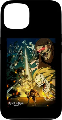 Vista 7 de Attack on Titan Funda de anime para iPhone 17 de temporada final de temporada 4