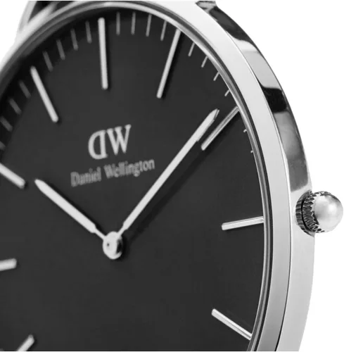 Vista 2 de Daniel Wellington Reloj Clásico Tela Oro Rosa (Poliéster)