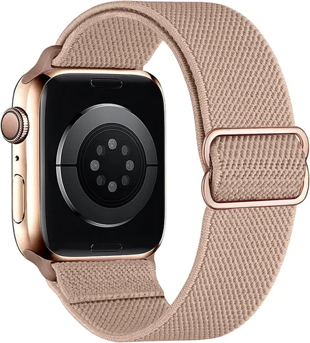 Vista 18 de Correas elásticas de nailon compatibles con Apple Watch de 1.496 pulgadas, 1.575 pulgadas, 1.614 pulgadas, 1.654 pulgadas, 1.732 pulgadas, 1.732
