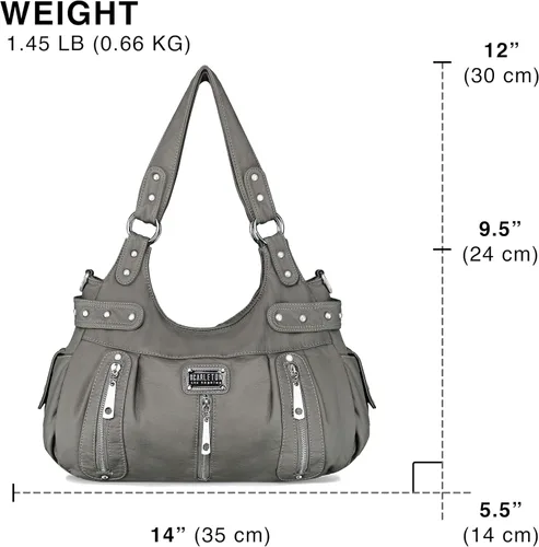 Vista 3 de Scarleton Bolso de mano para mujer, monederos para mujer, bolsos de hombro para mujer, H1292