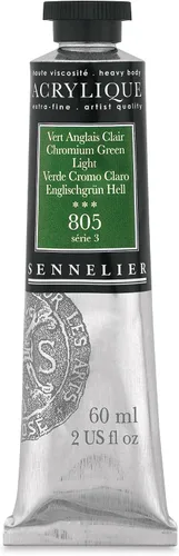 Vista 86 de Sennelier Extra-Fine Artists' Acrílico, 2.0 fl oz, Anthraquinone Blue S5, 2.02 Fl Oz (Paquete de 1)