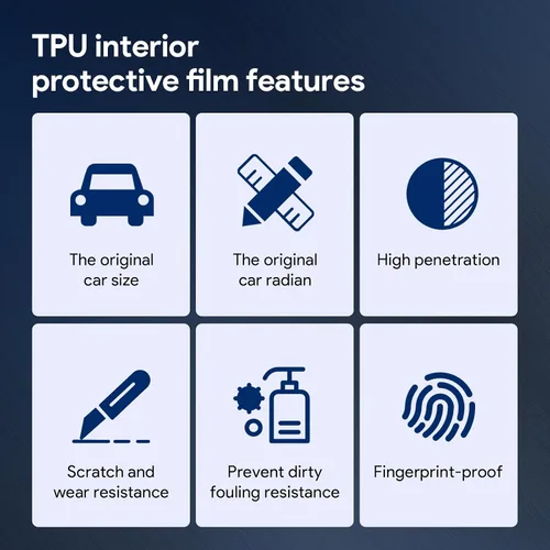 Vista 7 de Película protectora de pintura de coche precortada para BYD Song Plus 2021-2024 de 8.5 mil, TPU PPF HD, protector de arañazos, accesorios centrales