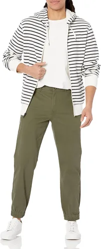 Vista 4 de Tienda Essentials Pantalones de jogging para hombre, de algodón, ajuste delgado, cómodos, elegantes