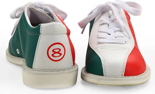 Vista 5 de VEACAM Zapatos deportivos para hombre y mujer, ligeros, con cordones, de cuero, para caminar, tenis casuales de boliche