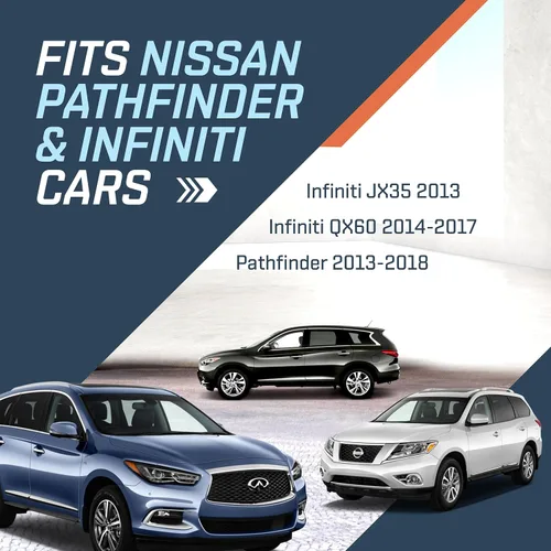 Vista 4 de SAILEAD Visor de Sol de Reemplazo para Lado Izquierdo y Derecho - Extensión de Visor de Coche con Luz de Tocador - Compatible con Nissan Pathfinder