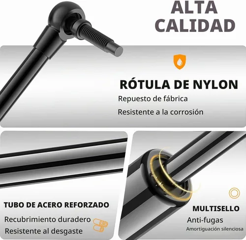 Vista 3 de Puerta trasera de la escotilla de gas cargada de la elevación apoya los amortiguadores de los amortiguadores de los resortes para el Jeep Grand