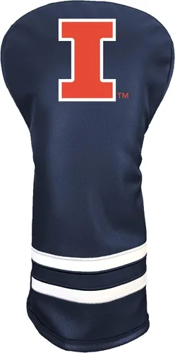 Vista 54 de Team Golf NCAA Vintage Driver Golf Club Headcover (Printed), Form Fitting Design, Retro Design with Fleece Lining for Extra Club Protection