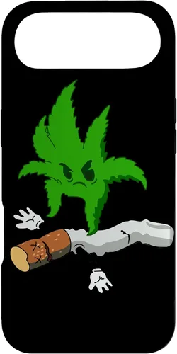 Vista 27 de Rasta Marihuana Pot Leaf Pattern Weed Cannabis Stoner 420 Funda para iPhone 17