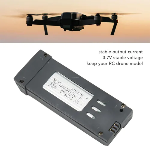 Vista 4 de Zopsc Batería de litio de 3.7V RC Drones para E58 L800 JY019 S168 X Pro, batería de litio de repuesto para drones RC (1800 mAh)