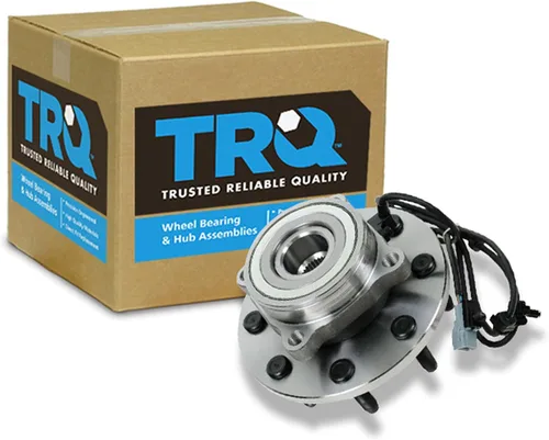 Vista 59 de TRQ Cojinete de rueda lateral del pasajero trasero y conjunto de cubo compatible con Ram ProMaster 1500 ProMaster 2500 ProMaster 3500 2014-2023