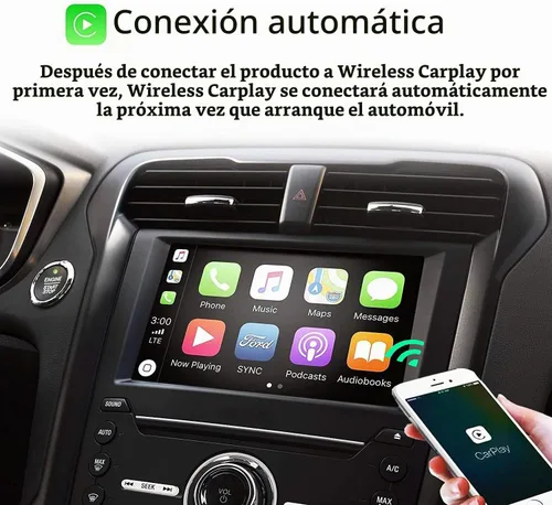 Vista 3 de SYNC 2 a SYNC 3 Kits de actualización para Edge, módulo de interfaz inalámbrico Carplay SYNC 3.4 de 8 pulgadas con pantalla táctil capacitiva APIM