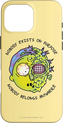 Vista 19 de Rick and Morty Funda Nobody para iPhone 17