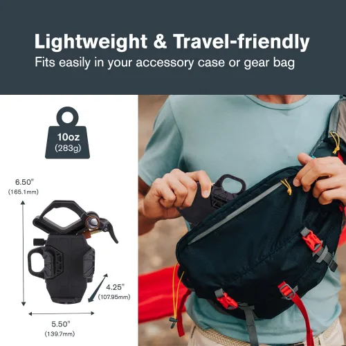 Vista 8 de Celestron – NexYZ – Adaptador universal para smartphone para telescopio, binoculares y miras de detección – Alineación de precisión de 3 ejes