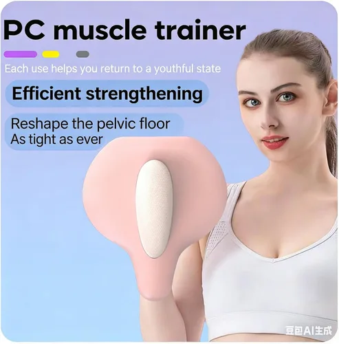 Vista 2 de Dispositivos de ejercicio de suelo pélvico para mujeres y hombres, entrenador portátil de suelo pélvico, ejercitador Kegel de diseño completo