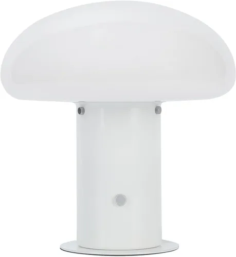 Vista 9 de Lámpara de hongo con interruptor de control táctil, lámpara de mesita de noche regulable de 3 vías para dormitorio y sala de estar, bombilla LED