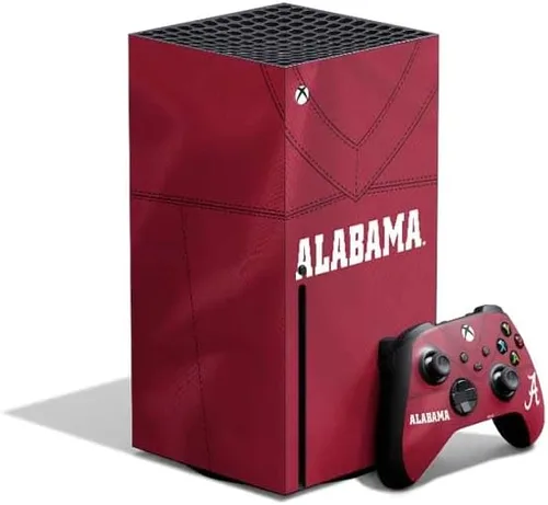 Vista 10 de Skinit Calcomanía para juegos compatible con el paquete Xbox Series X, diseño de mascota oficial de la Universidad de Alabama