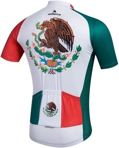 Vista 2 de Uriah Men's Cycling Jersey and Shorts Sets Short Sleeve Reflective