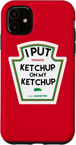 Vista 8 de I Put Ketchup on My Funny - Funda de regalo a base de tomate para iPhone 17