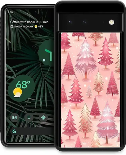 Vista 17 de Funda compatible con Google Pixel 4A 5G, Nochebuena, Google Pixel 4A 5G, delgada, suave, a prueba de golpes, TPU para mujeres y niñas, niños, funda