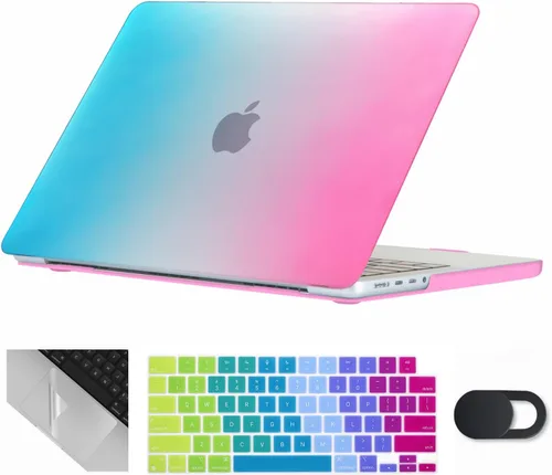 Vista 35 de Se7enline Funda rígida compatible con MacBook Pro de 16 pulgadas 2021/2022/2023/2024 para A2485 A2780 A2991 A3403 M4 M3 M2 M1 y teclado y protector