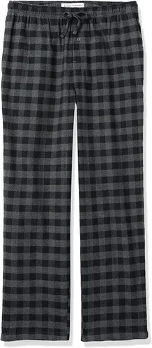 Vista 5 de Tienda Essentials - Pantalón de pijama de franela para hombre (disponible en tallas grandes y largas)