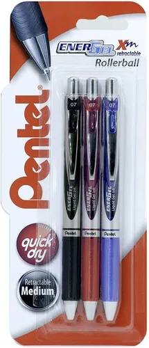 Vista 17 de Pentel Energel Bolígrafo retráctil con cañón - Rosa