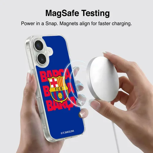 Vista 285 de Head Case Designs Funda de gel suave con licencia oficial del FC Barcelona Barca Crest Graphics [protección de grado militar] compatible con Apple
