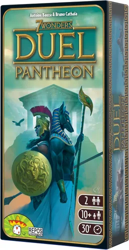 Vista 3 de 7 maravillas: juego de cartas de expansión del Duelo de panteón (2 jugadores)