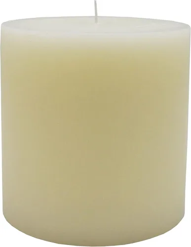 Vista 3 de Paquete de 12: 3.9 in; x 3.9 in; Vela de pilar de marfil Ashland®