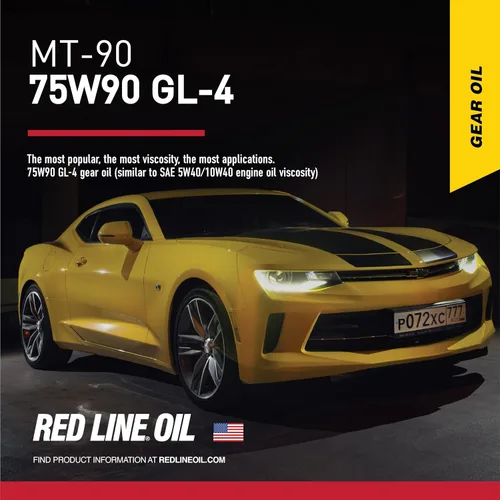 Vista 2 de Red Line 50306 MT-90 75W-90 GL-4 Lubricante para Transmisión Manual y Transeje (MTL) - 5 Galones