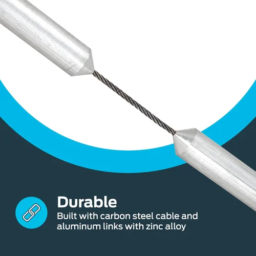 Vista 4 de Eastman Varilla de ánodo de aluminio flexible de 45 pulgadas para calentadores de agua, 60145