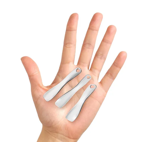 Vista 7 de Sibba 3 piezas de espátula facial, rodillo de ojos, rodillo de ojeras, herramienta para el cuidado de la piel, loción de crema facial, aplicador