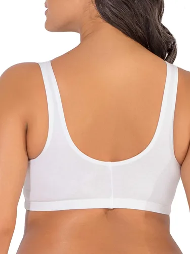 Vista 5 de Fruit of the Loom Women's Front Closure Cotton Bra