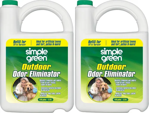 Vista 9 de Simple Green Eliminador de olores exterior para perros, 1 galón